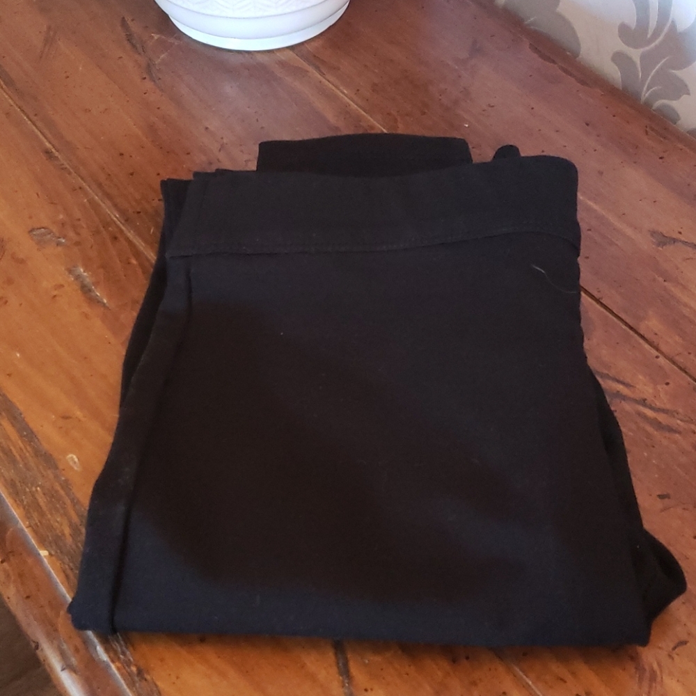 Black heavy leggings